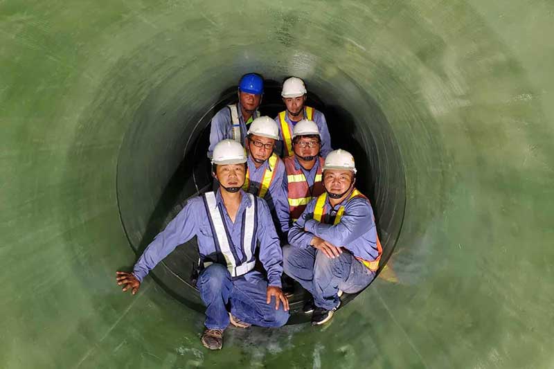 积石山清洗管道的几个步骤