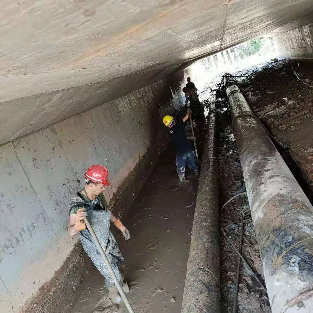 积石山工业管道清淤