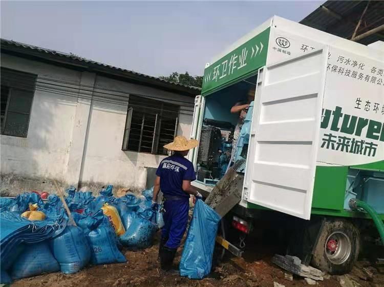 积石山工业污泥压干处理