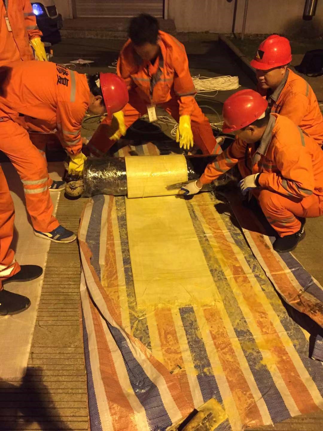 积石山CIPP局部树脂固化法